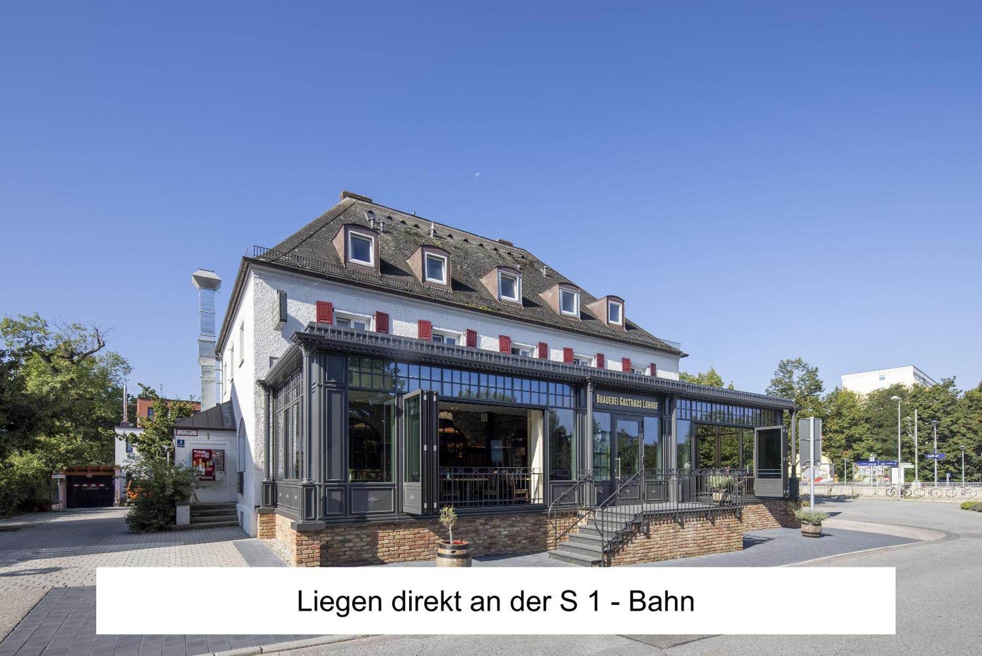 Brauerei Gasthaus Lohhof Unterschleißheim Exterior foto